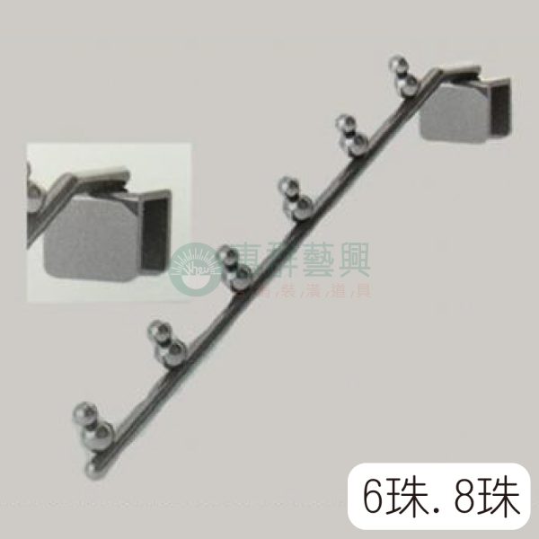 ㄇ型斜珠(鉻)