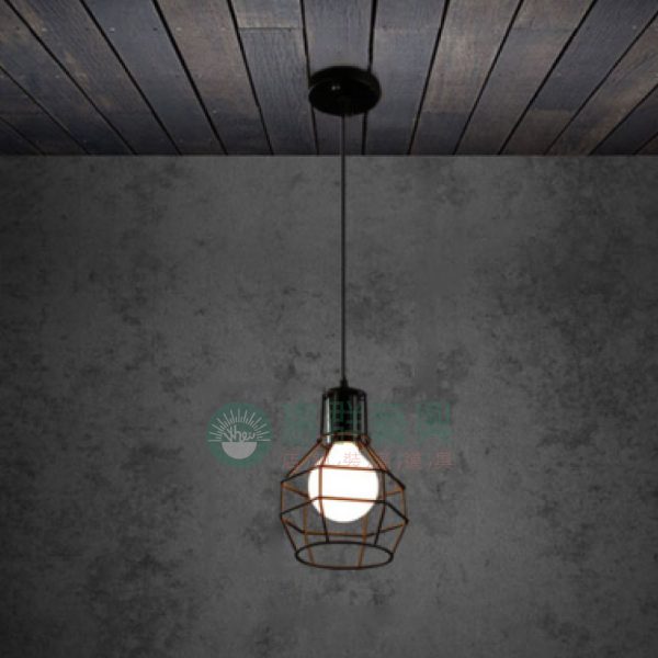 【現貨】工業風造型燈具[燈罩簍空款]
