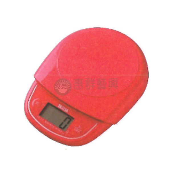 料理用小電子秤-料理秤紅色(3kg)
