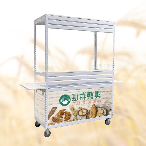 白鐵桌面餐車P1