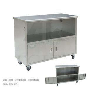 不鏽鋼推車SUSC-12
