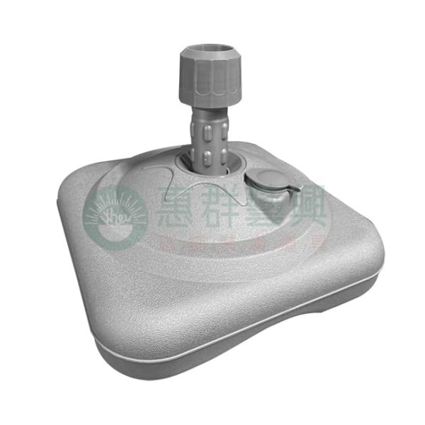 9KG灰色注水型旗座 灌水式旗座-01
