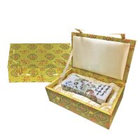 客製黃綠色收藏錦盒ws1