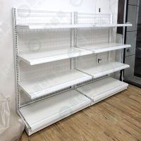 單面雙線網超市貨架WS-04