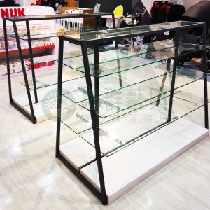中島雙面玻璃展示架