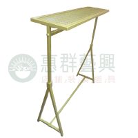 工業風菱格網方管落地式衣桿ws-07