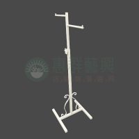 H型簡約鍛花掛衣架WS-01