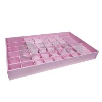 亮粉色飾品收納盤ws-04
