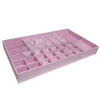 亮粉色飾品收納盤ws-06