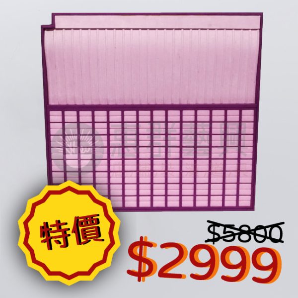 大兩格紫色調飾品盤ws-09