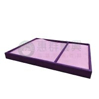 紫羅蘭色大兩格飾品盤ws-04