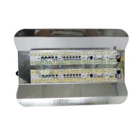 銀身三排LED碘鎢燈(彎把)-200W WS-01