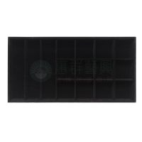 黑絨布飾品收納盤ws-01