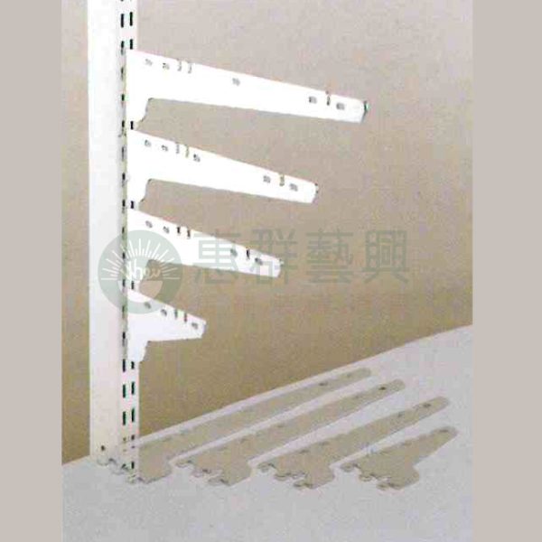 W047壁柱用重型鐵棚板架手WS-01