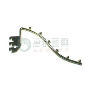 W04壁柱弧形圓斜珠(6珠)