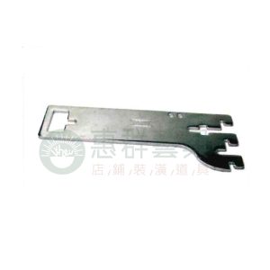 W050壁柱扁管中通架手