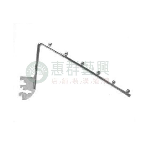 W141壁柱用加長傾斜圓珠(6珠)ws-01