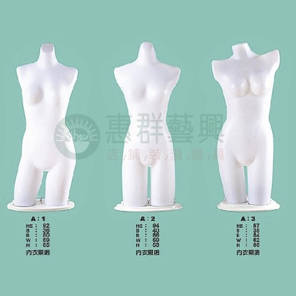 內衣照明 燈箱模特兒WS-01