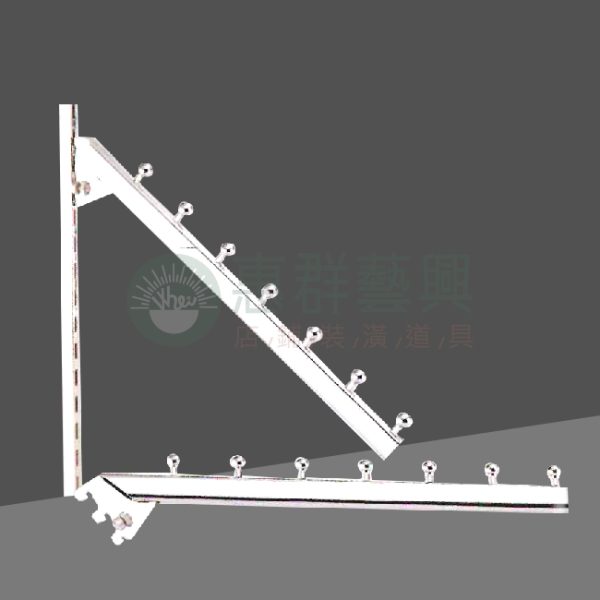 壁柱用扁管斜掛斜珠(7珠)ws-01