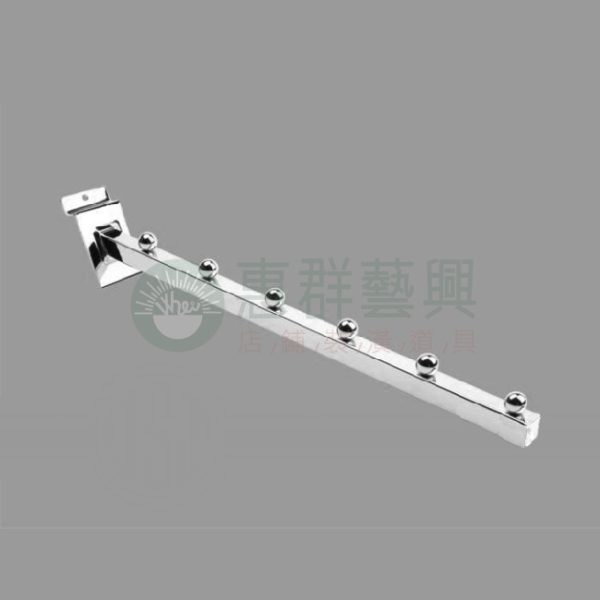 W53槽板用方管斜掛斜珠-6珠-01