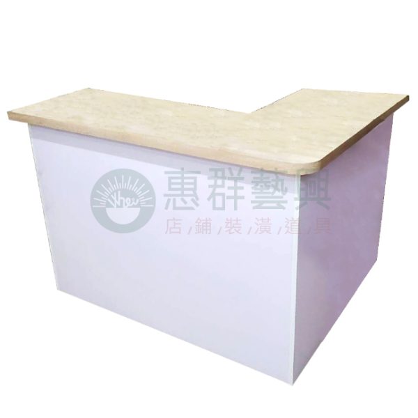 L角簡約櫃台WS-02
