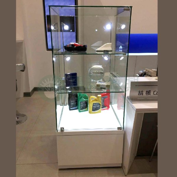 三層展場玻璃櫃WS-01