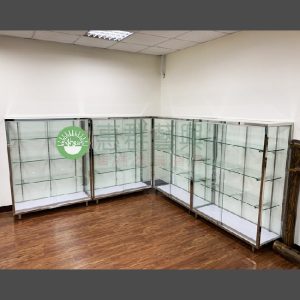 不鏽鋼玻璃展示櫃