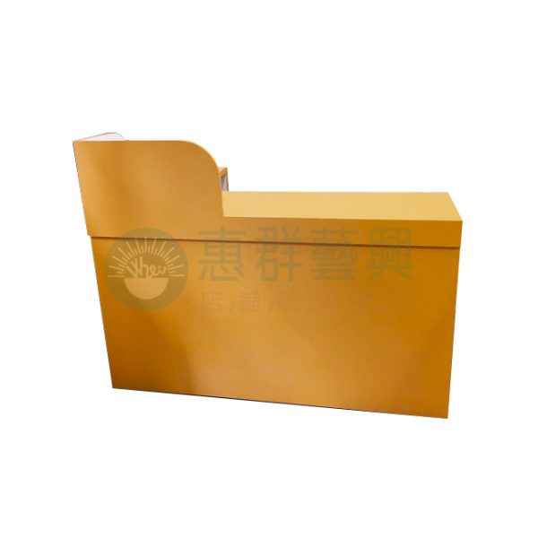 全彩造型L型櫃台WS-01