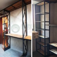 居家工業風展示架系列E WS-01