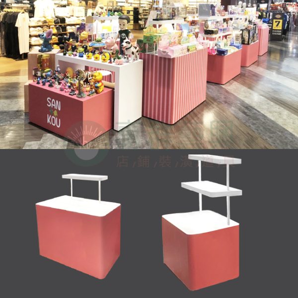 00質感簡約木製兩.三層展示台-04