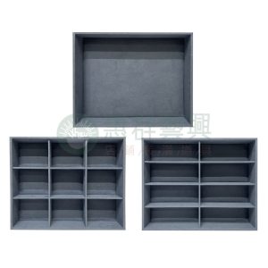 【客製】寧靜藍麂皮飾品盤