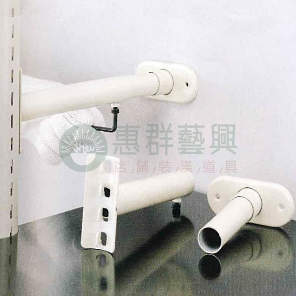 50圓排管伸縮壁用座(黑.牙白)-03