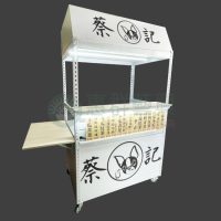 ws實做案例-桌面移動式餐車花車(白)-01