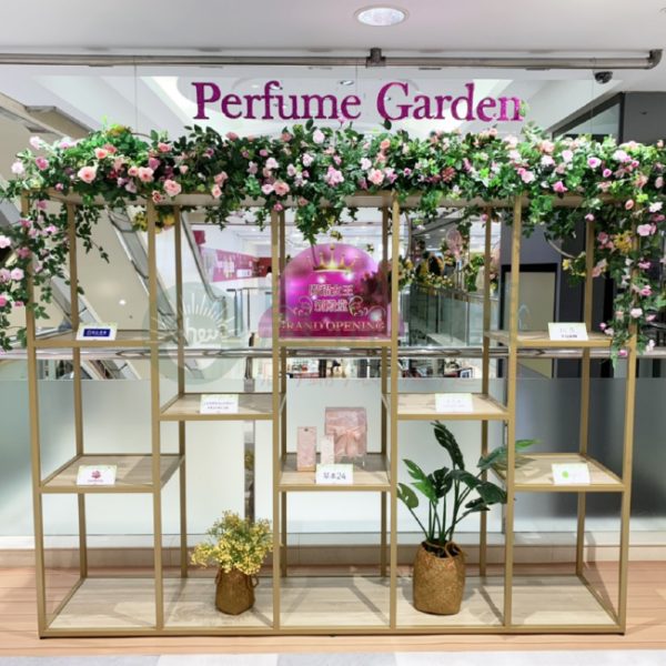 簡約不規則格狀展示櫃ws-01