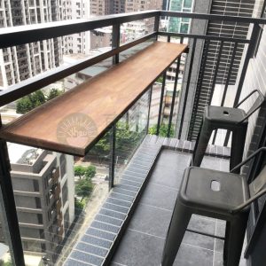 後陽台固定式休憩小桌