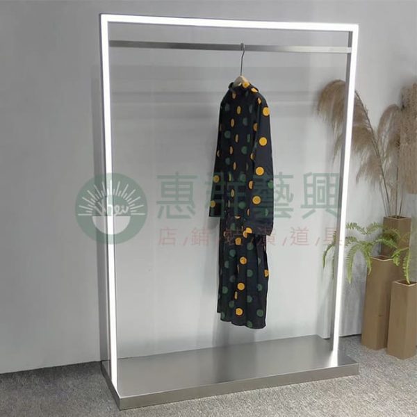 WS工業風雙槓直角掛放兩用吊衣桿-02