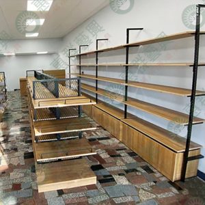 鎖壁式壁面層板壁櫃架