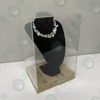 【客製】木座壓克力公仔展示模型盒-02-02