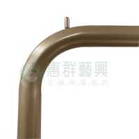 0ws特殊圓柱造型圓弧不鏽鋼吊衣桿-07