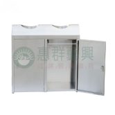 WS不鏽鋼凹口資源回收桶-二分類-02