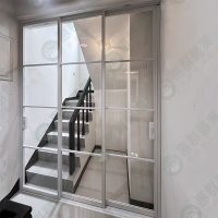 地軌式簡約鋁製拉門ws-03