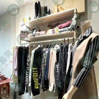 ws鎖壁式金色方管雙層層板.吊桿兩用架-04