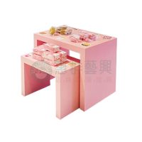 WS簡約木製ㄇ型子母桌-03-03