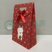 招財貓花色紅翻蓋紙袋-大.中.小-02