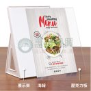 WS A3.A4.A5桌上型塑膠斜面直.橫海報展示架(黑.白)-02