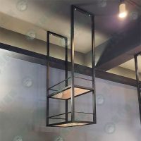 ws工業風木層板雙層倒吊架-00-06