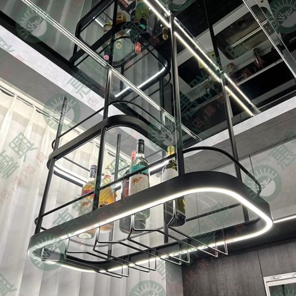 ws質感高低雙圓弧造型倒吊陳列架-06