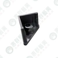 ws黑砂紋封孔柱隱藏式免螺絲角鋼配件-輪座-4入-03