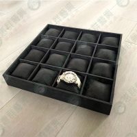 【客製】黑色手鍊.手錶飾品盤WS-02