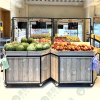 大型蔬果展示陳列架(ㄇ字桿)